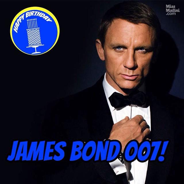 \"The name is Bond, James Bond\". Happy Birthday Daniel Craig <3.  
