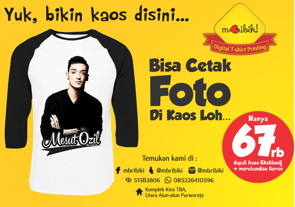 Mbribiki's tweet photo. Nih, buat yang pengen ngeksis &amp; narsis, solusi bangeett :D
cuma ada di Mbribik! Digital T-shirt Printing #Purworejo http://t.co/xqFhUHrJaI