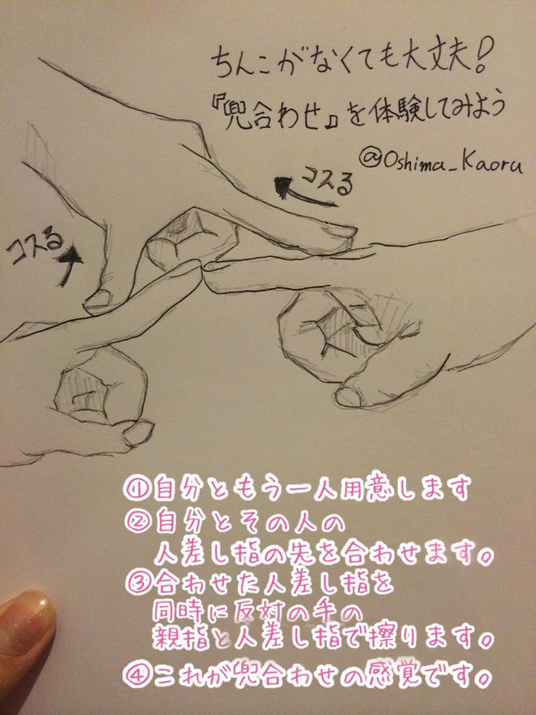 兜合わせ　ペニス  / X