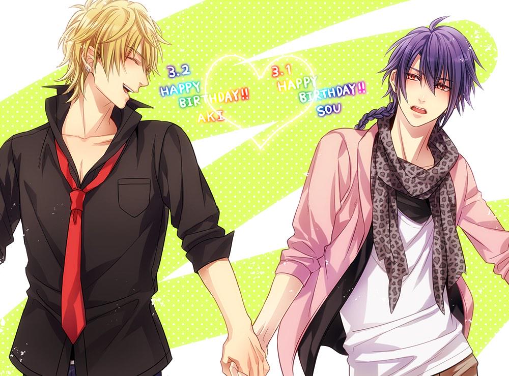 Blアプリ あなカレ V Twitter 蒼 暁 誕生日イラスト 蒼と暁 ２人が繋がるイラストになっていました あごヤン書き下ろしの2人の誕生日ssも ぜひともご覧になってみてくださいね たくさんお祝い頂き 誠にありがとうございました Tigiri Bako Http T