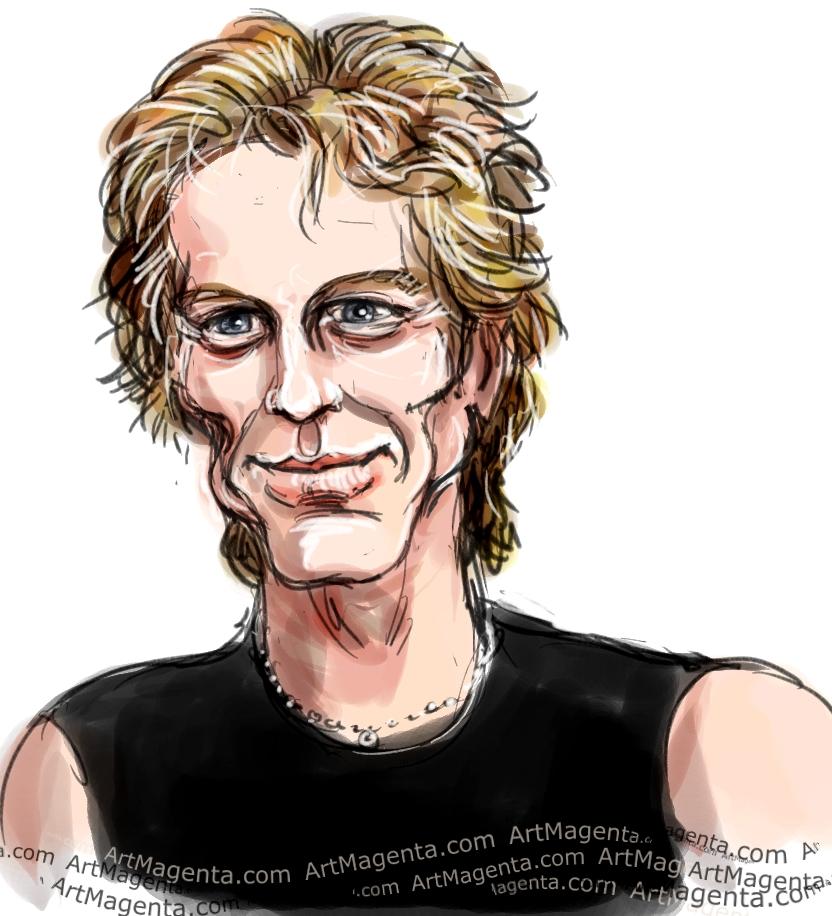 Happy birthday, Jon Bon Jovi (caricature)(c)  