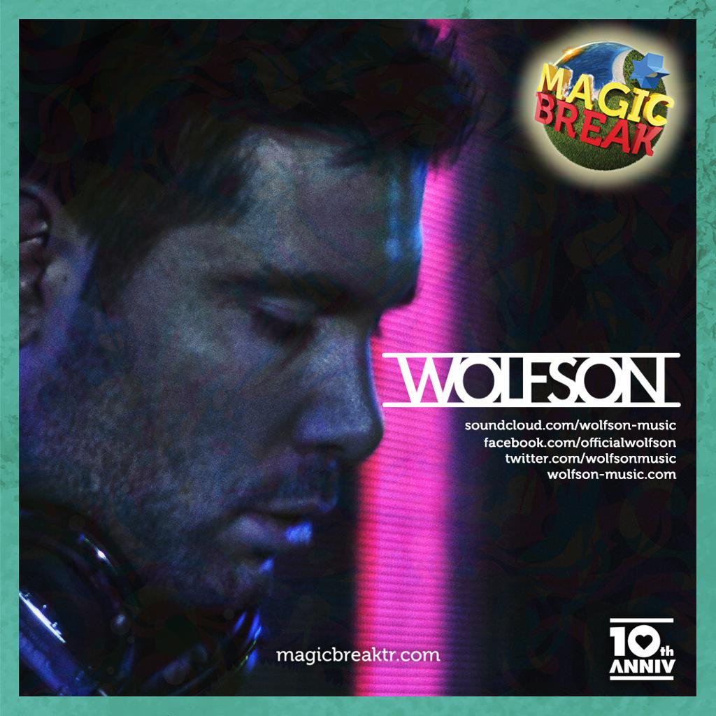 WolfsonMusic's tweet photo. So happy to be a part of the @magicbreaktr this year again while it's leaving a decade behind🙌#10thAnniversary http://t.co/hMe2RUAyPL