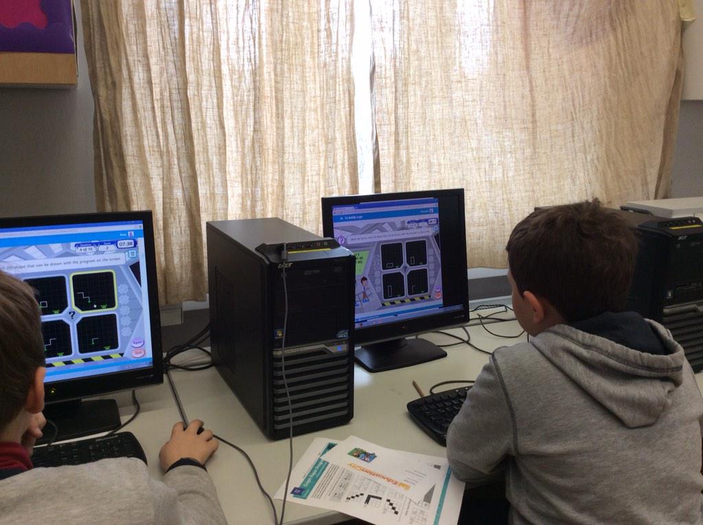 DesignAtDanube's tweet image. Grade 4 starting the trial for education city!! @EducationCity