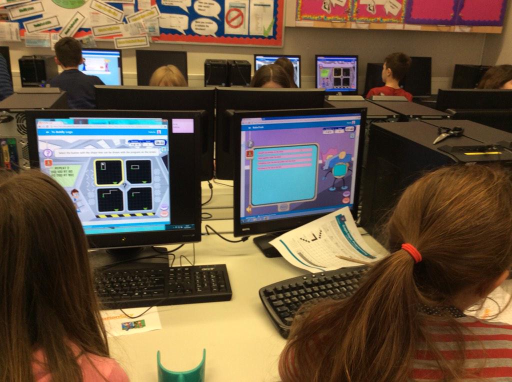 DesignAtDanube's tweet image. Grade 4 starting the trial for education city!! @EducationCity