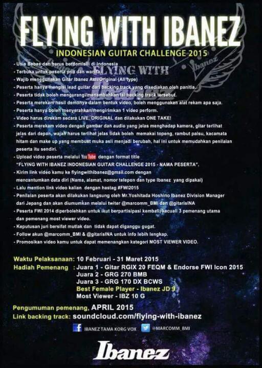 BatamMusic's tweet photo. Dear Guitarist...
Let's Join !!! http://t.co/WzVodtFQlf