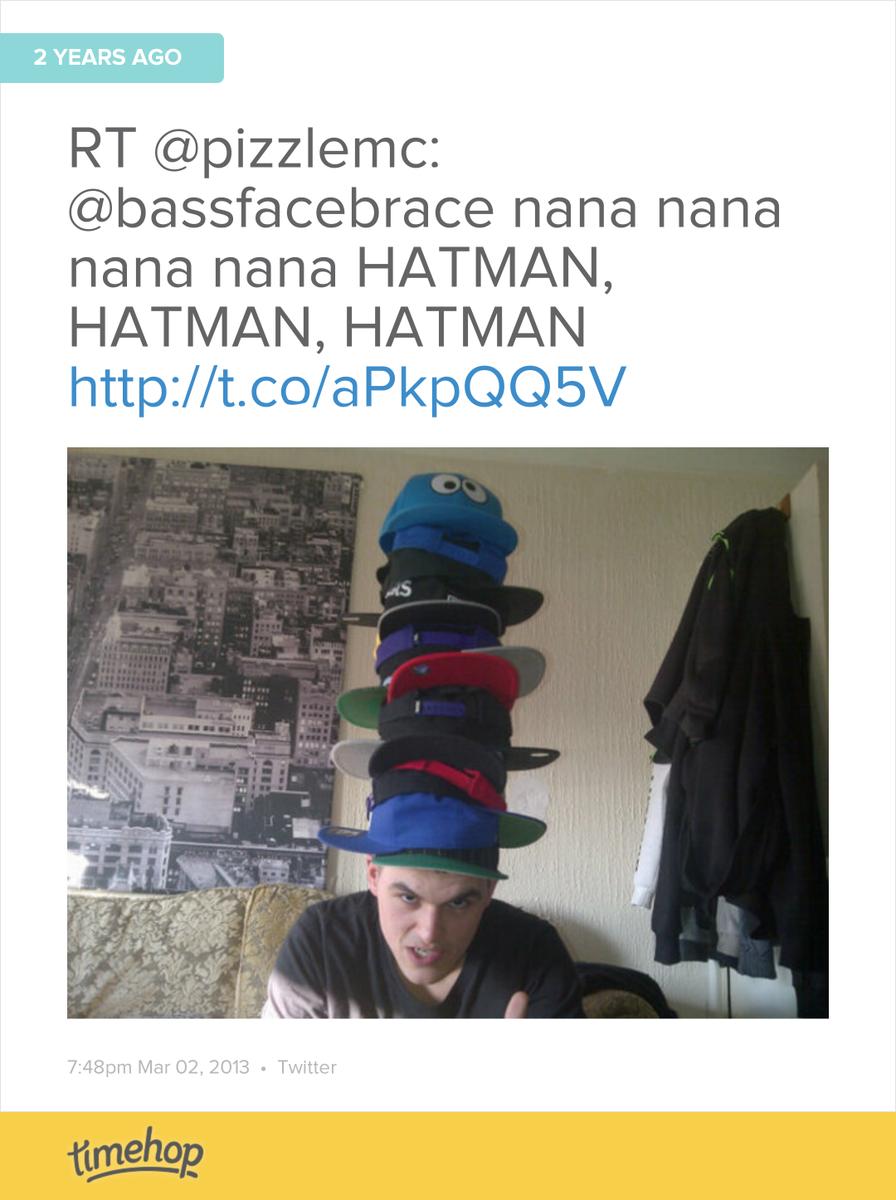 bassfacebrace's tweet photo. hatman hahaha  http://t.co/teJrvQtHdk http://t.co/QvwVn0AK1X