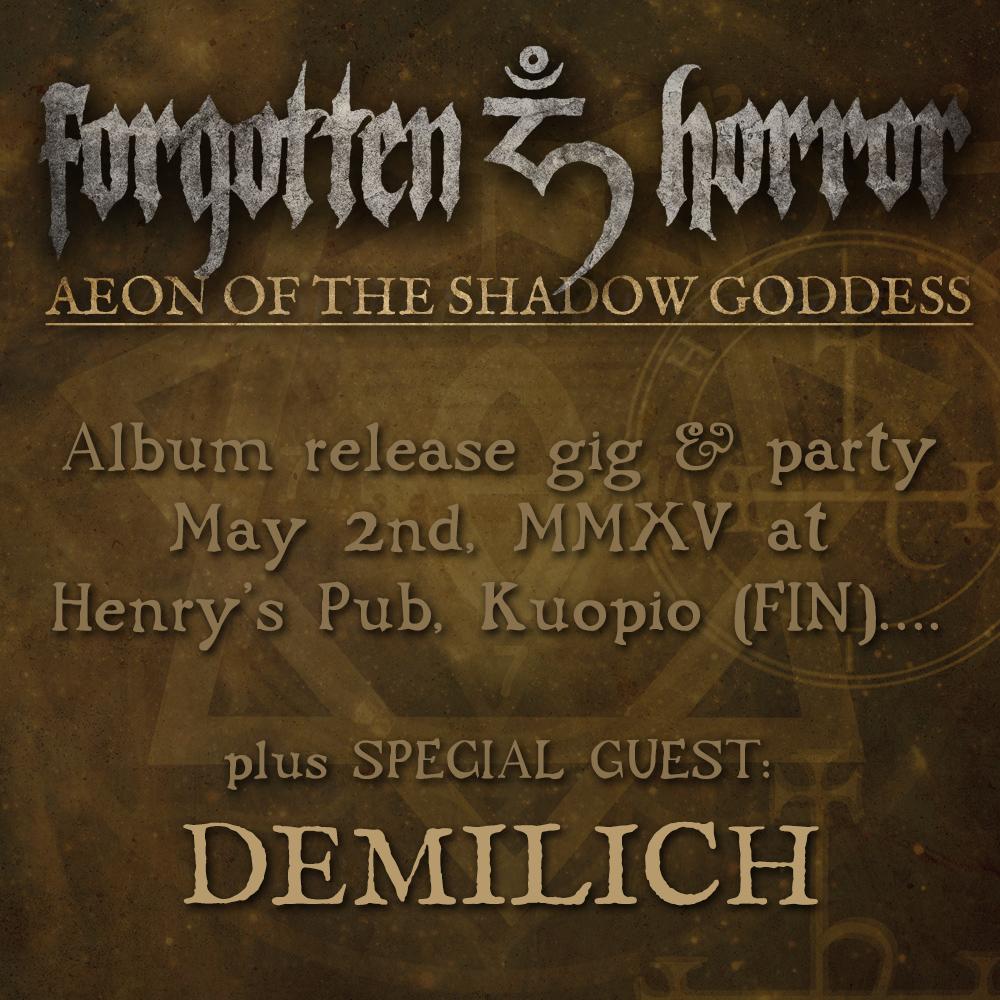 ForgottenHorror's tweet photo. @DemilichBand #FORGOTTENHORROR #DEMILICH @neeppuluv #finnishmetal #blackmagic #metal http://t.co/bCn8A3AiJG #FHAeon http://t.co/3Lv8d6rZhQ