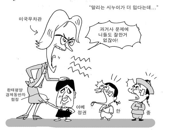 kk110900's tweet image. 미국의 이중잣대 반미친중을 바라는가!! "@d2korea11: [만평] "말리는 시누이가 더 얄밉다는…"
美 "동반자 아베..쓰담쓰담"
[류동길 만평가]  
newdaily.co.kr/mobile/mnewdai… http://t.co/LYUWB9fs2n"