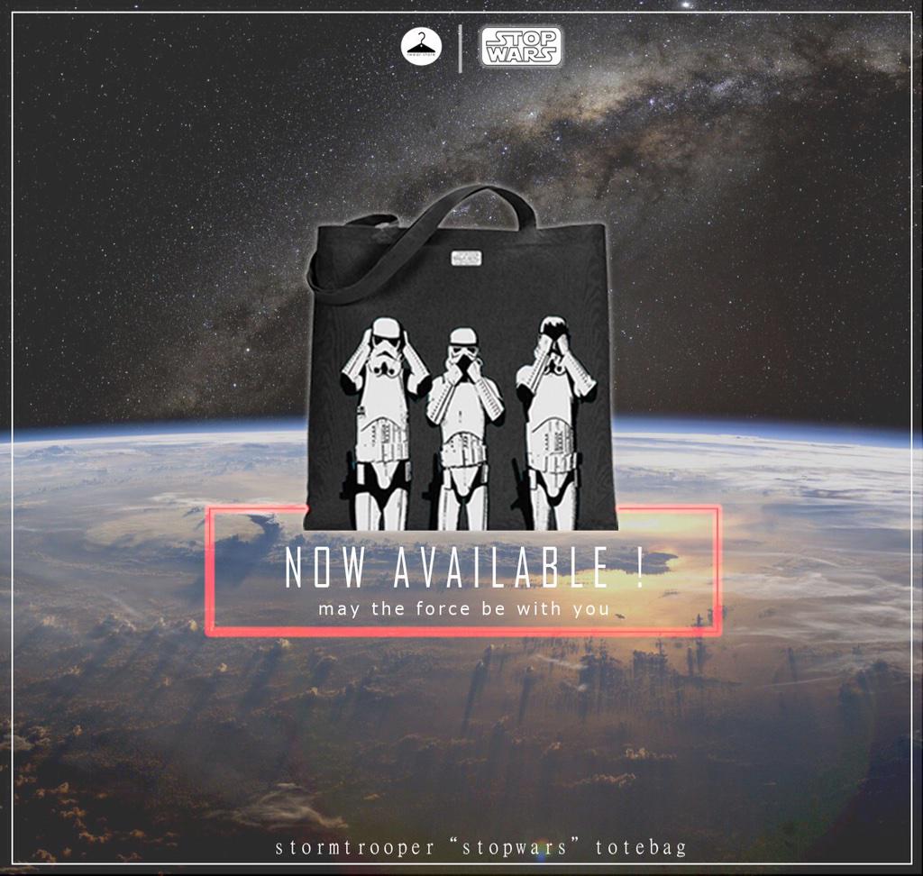 iwearstore's tweet photo. Now available totebag "Stop Wars" edition . IDR 85k How to order ? Line : iwearstote http://t.co/2nWcjG8HwU