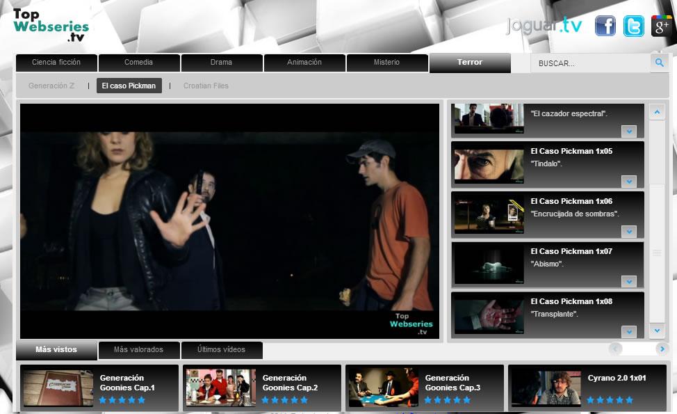 TopWebseriesTV's tweet photo. "Abismo"...
http://t.co/p2Zmw4ss7v
Capítulo 7 de la Webserie @elcasopickman #webseries #series #TV http://t.co/0slJrO1Hh5