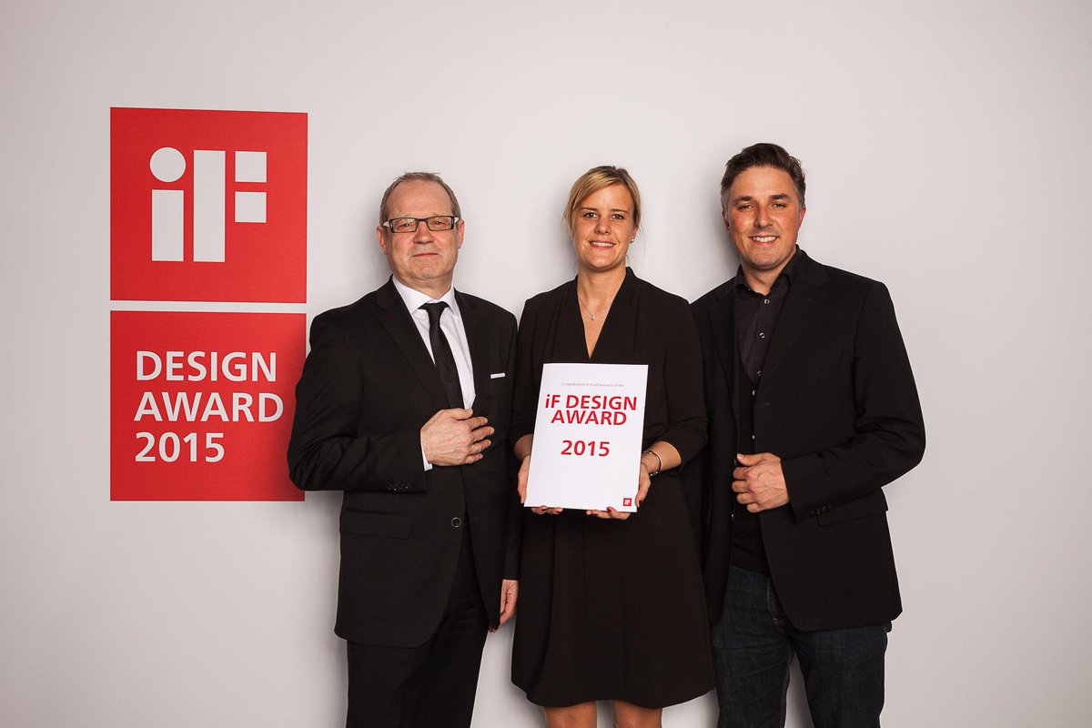 Very honoured and proud to have received an iF award for our Human Nature collection. #iFAward bit.ly/1rLFLpd