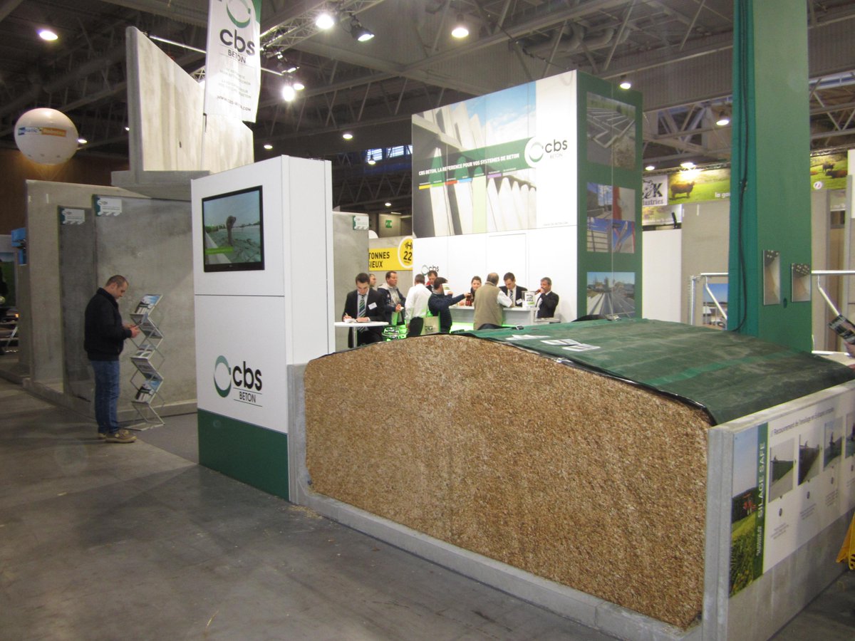 SilageSafe's tweet photo. Graag bedanken we alle bezoekers tijdens de #Sima in #Paris aan onze stand @cbsbeton http://t.co/n7uDCJZ7nY