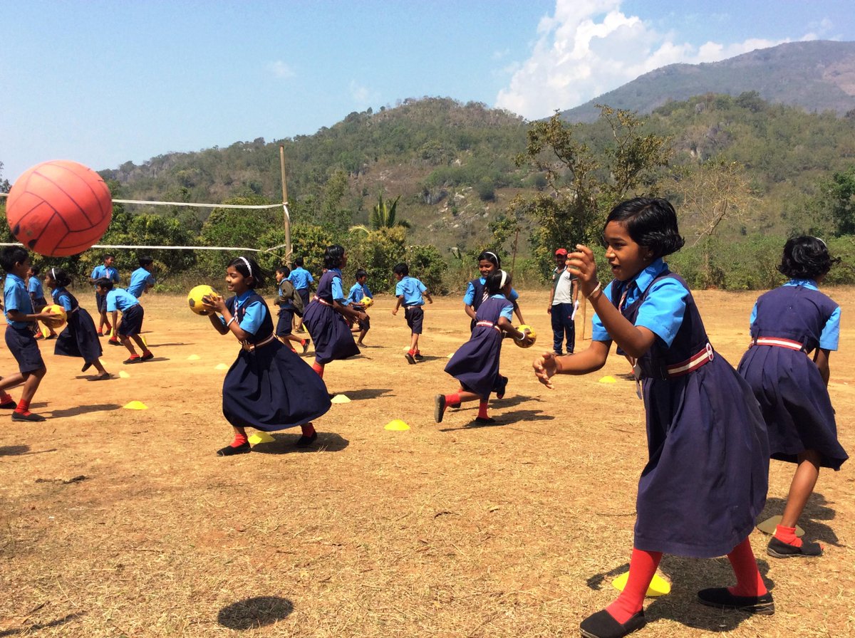 ProSportDev's tweet photo. Our school sports coordinator, @saikpulluru had a great trip as the students continued learning #PEProgram #inclusion http://t.co/vLSVlGhwYn