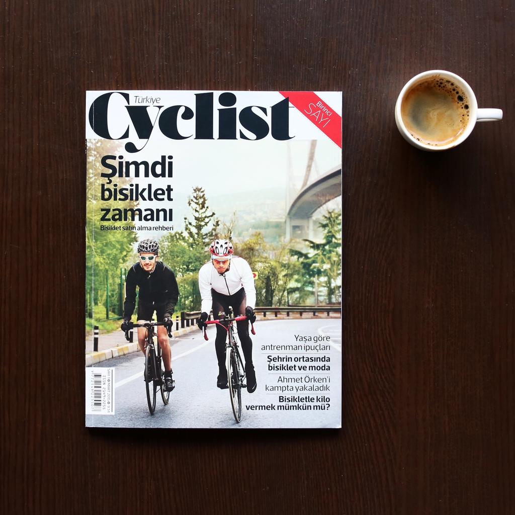 ExcuseMeMan's tweet photo. The first issue of @CyclistTR #Magazine. Cover 📷 #ExcuseMeMan http://t.co/9skUUQhTzD