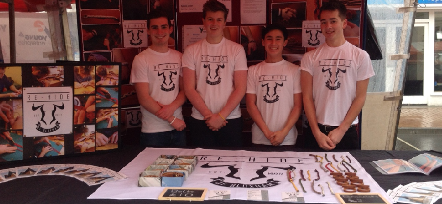 BloxhamSchool's tweet photo. ReHide won 2 categories &amp; Highly Commended at the #Banbury #YoungEnterprise trade show! #proud http://t.co/8SPdYBLugp http://t.co/AjkcMgw71d