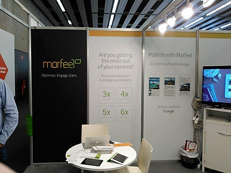 SparsityTech's tweet photo. Great talking to @marfeel at #MWC15, sleek and effective ad-optimized mobile web design #MWLive http://t.co/6hBDdiu8oJ