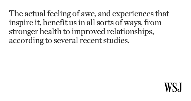 WSJ's tweet image. Want to improve your life? Go do something awesome. on.wsj.com/1vQBTab