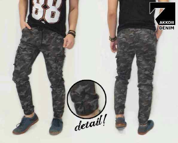 Joggers pants Cargo Dark Army kakkoii
200 Ribu | size 28-34 | minat? Sms 081222732487