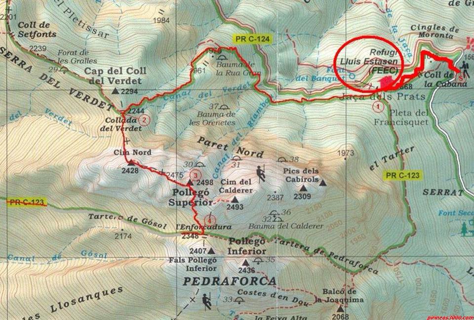 COM ARRIBAR AL REFUGI LLUÍS ESTASEN?