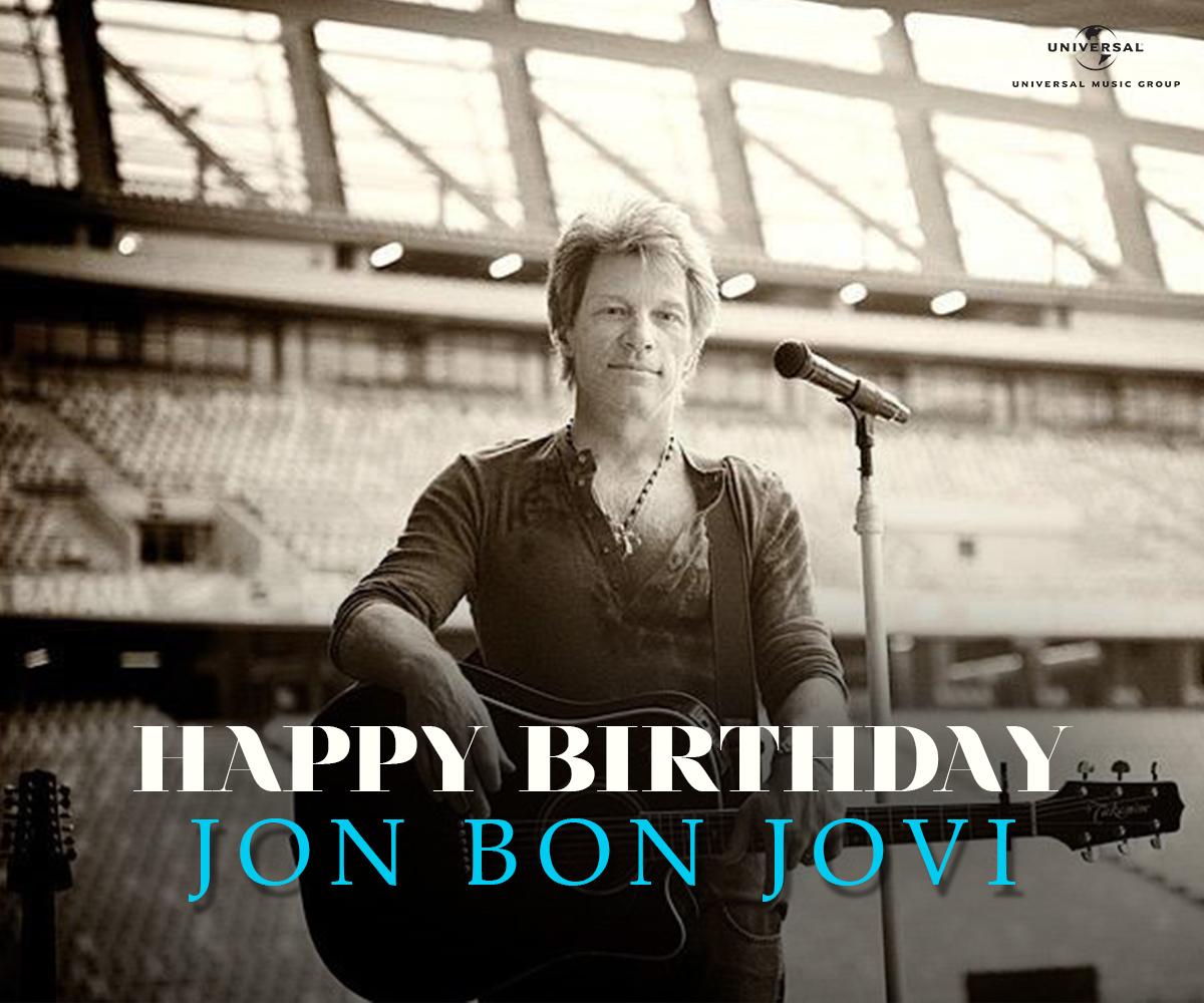 Happy Birthday Jon Bon Jovi! 