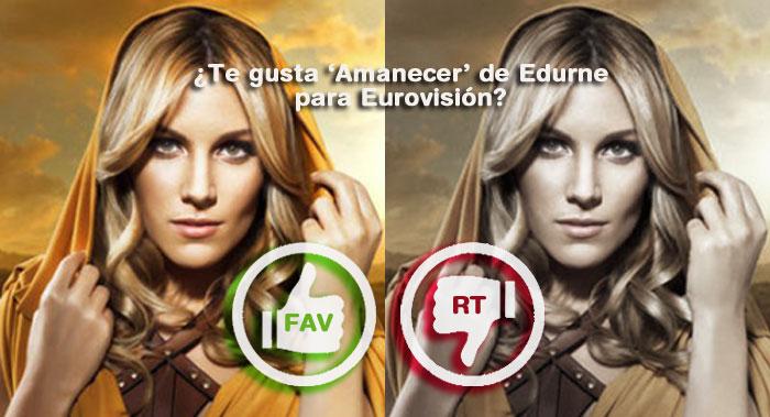 Shangaycom's tweet photo. 'AMANECER' @Edurnity: has tenido tiempo para escucharla, toca VOTAR >> http://t.co/Rep1L2ZBwQ #Amanecerconedurne http://t.co/6xsv1x2nyC