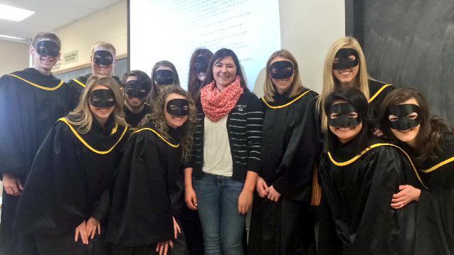 Maci_Mueller's tweet photo. "@UNLMortarBoard: Congrats on being tapped into Mortar Board, Maci Lienemann! #MortarBoard2015 #TappedThat 🎓 http://t.co/1Yr6ORc5rP" Thanks!
