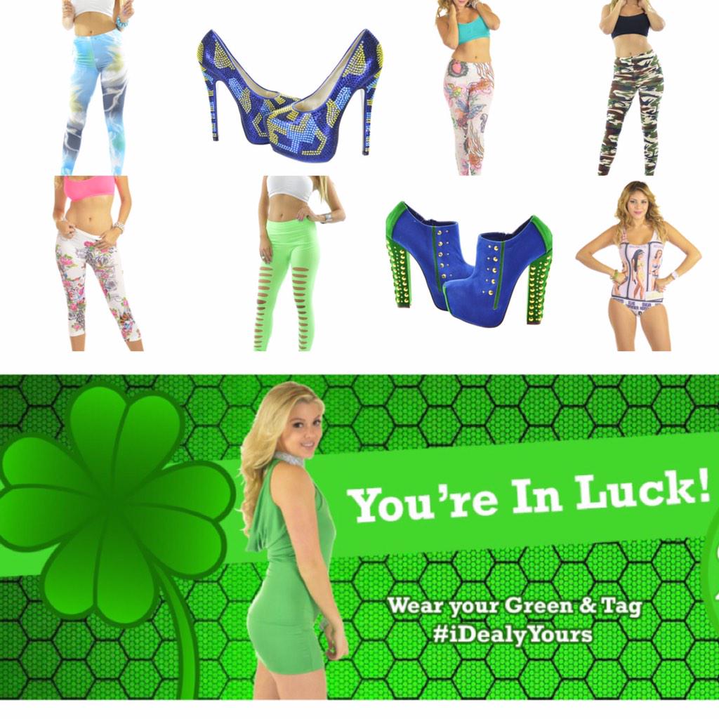 iDealyYours's tweet image. iDealyYours.com #iDealyYours #SexybackBoutique #monday #mondays #StPatricksDay #green #beer #love #sale #sales