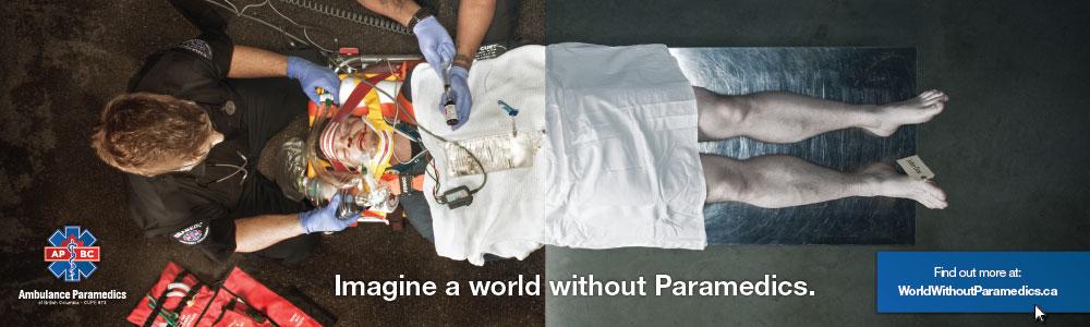 APBC873's tweet image. BC's Paramedics and Dispatchers are highly trained professionals. 
worldwithoutparamedics.ca #worldwithoutparamedics