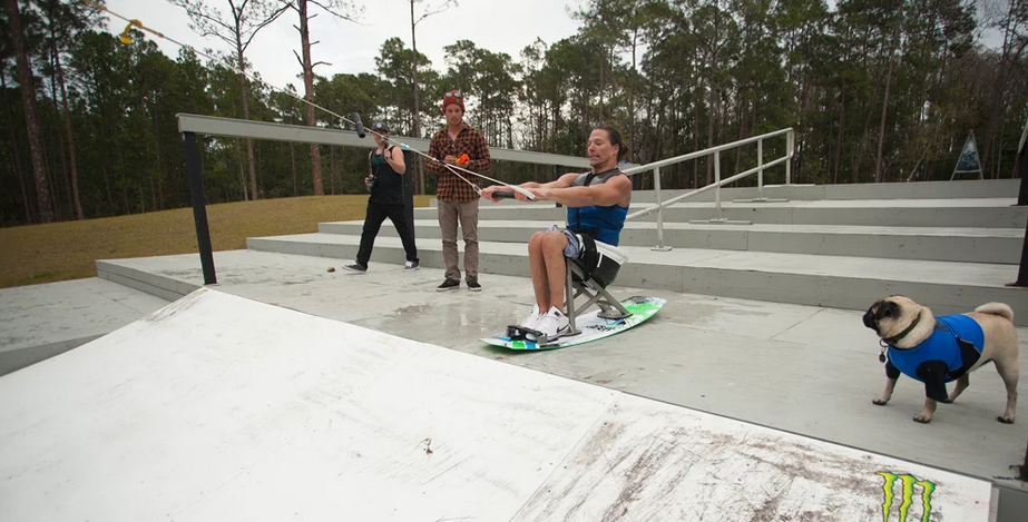 alliancewake's tweet photo. Adaptive wakeboarder Phil Kerr taking a SET at #Area52 with @drayhampson and @KevinHenshaw http://t.co/ljEQDzLK3r http://t.co/5zFXcBGzLz
