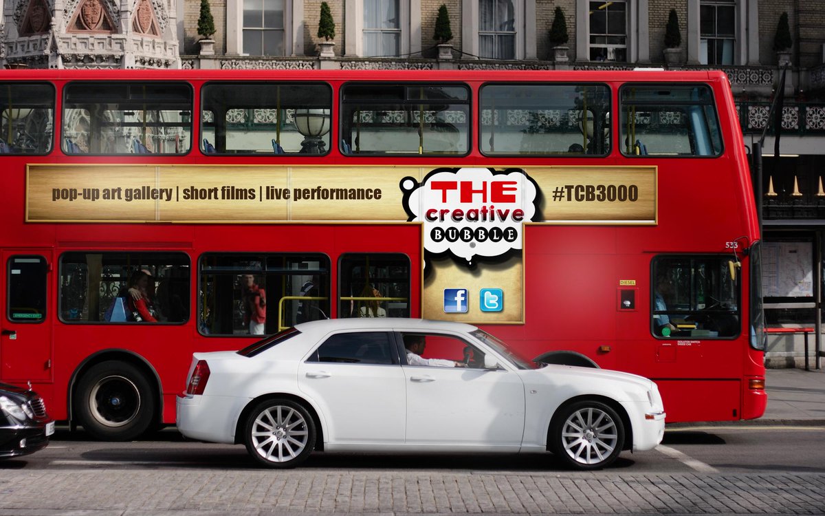 TheBubbleLondon's tweet photo. On the buses.............
#TCB3000 #TheBubbleLondon #TheCreativeBubble #incandescentartists http://t.co/D0JSbPOkXc
