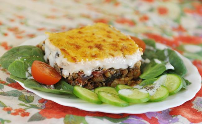 paperstrawed's tweet photo. Try a homemade veggie moussaka for tea tonight: http://t.co/lfOmXS8DCN #quorn #vegetarian #MeatFreeMonday #veggie http://t.co/ItQTWVnYuF