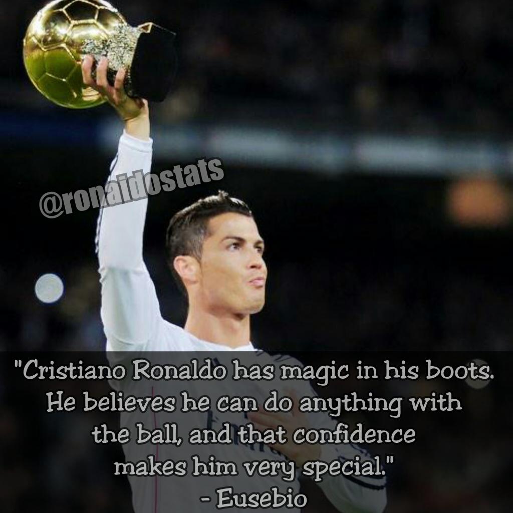 TeamCRonaldo's tweet photo. Eusebio on Cristiano Ronaldo http://t.co/1QmbioBcBl