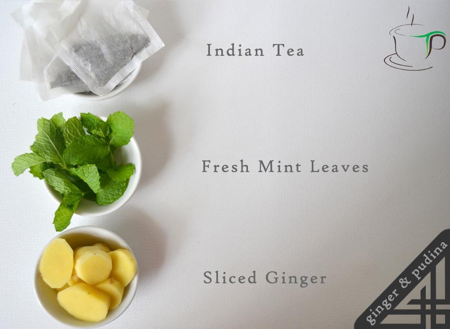 TeaPeaCafe's tweet photo. Ginger #Mint #Tea: Ginger &amp; Pudina mingled charmingly to give your taste-buds a joyride. Heal your #MondayBlues http://t.co/98Ab9zsihS
