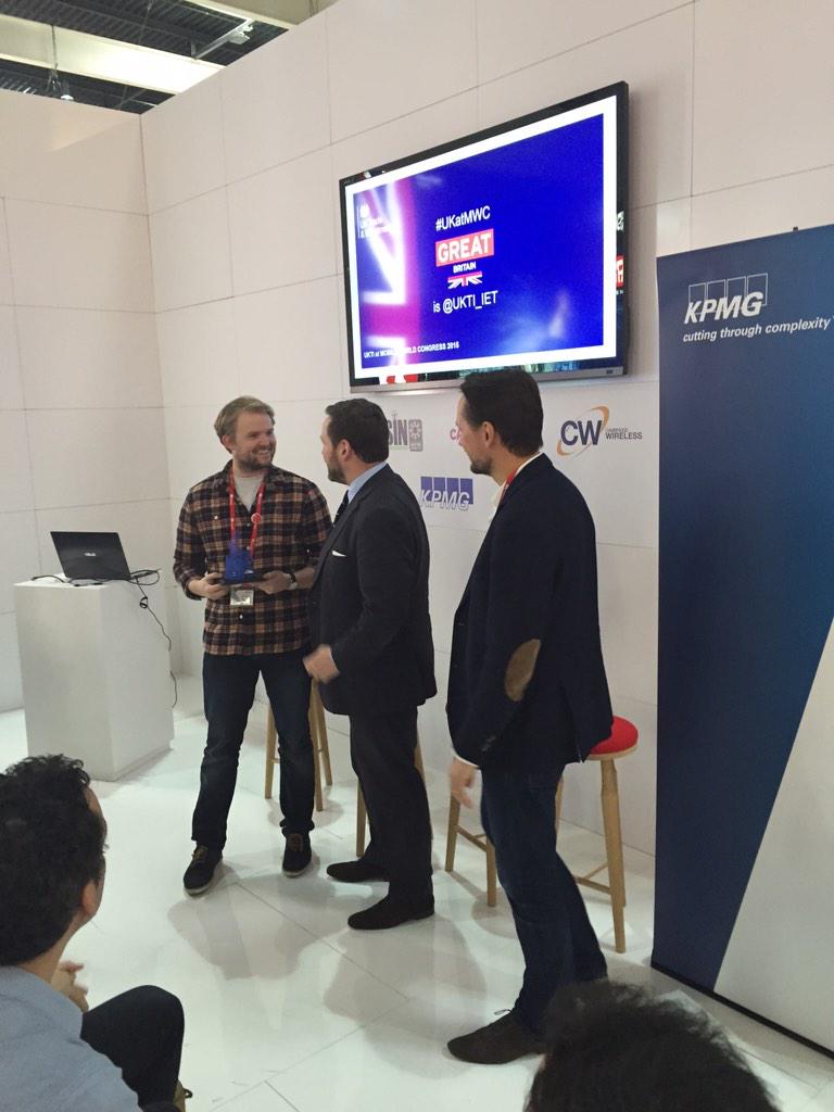 Refme wins Best British Mobile Start-up of the year! #MWC15 #refme #TechGrowth