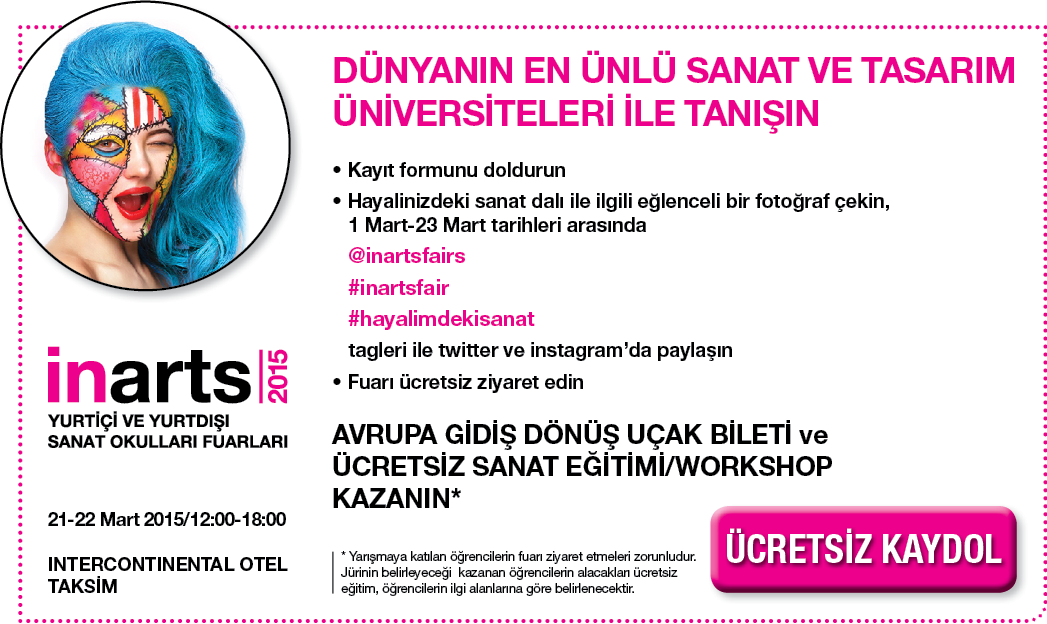 INARTSFAIRS's tweet photo. @INARTSFAIRS 5. Inarts Sanat Okulları Fuarı  Yetenek Yarışması Başladı! http://t.co/YtaK4xWtGj