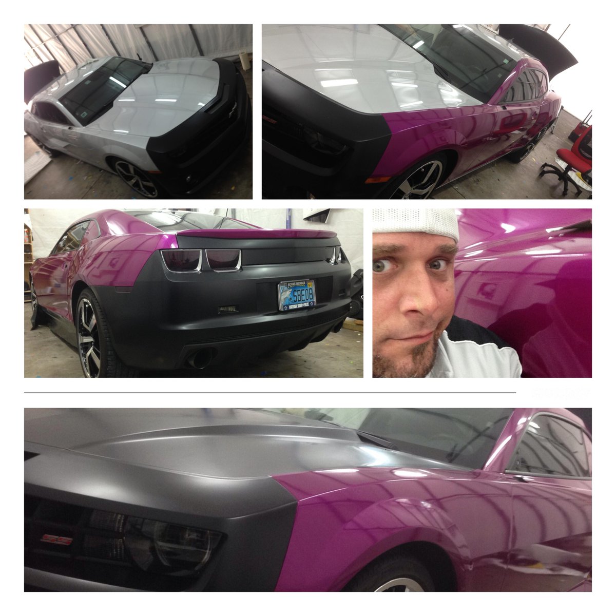 WrapsForLess's tweet photo. We're going PLUM CRAZY over this color change! @PartyNRoll #WrapsForLess http://t.co/MsnxeizX3Q