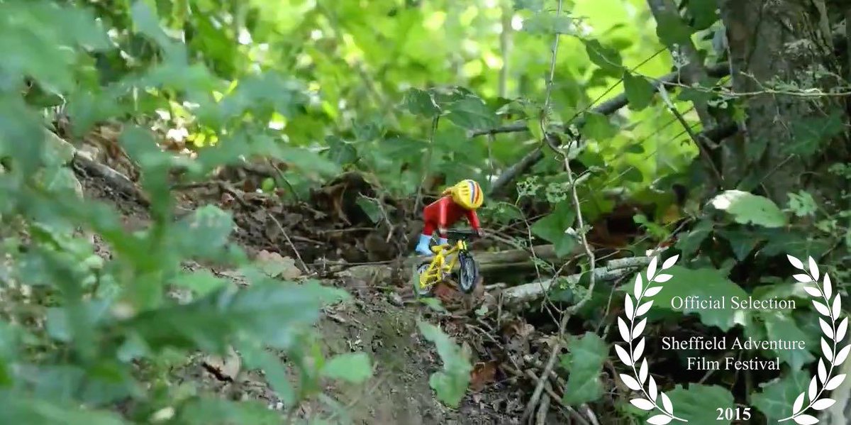 SheffieldAdv's tweet photo. Extreme Toys-MTB produced by @XTremeVideo directed by @karimrejeb playing at #ShAFF2015 #MTB #BMX #playmobil http://t.co/kXzkYlmoyB