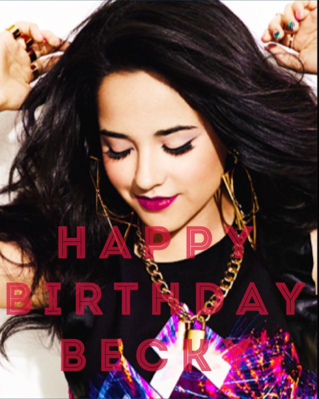 HAPPY BIRTHDAY BECKY G !!!!! I LOVE YOU SO MUCH!!!       