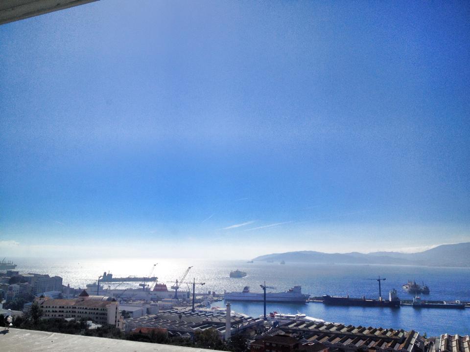 20 degrees and clear blue skies, not bad for a Monday! #rockhotelgibraltar #wintersun #gibraltar
