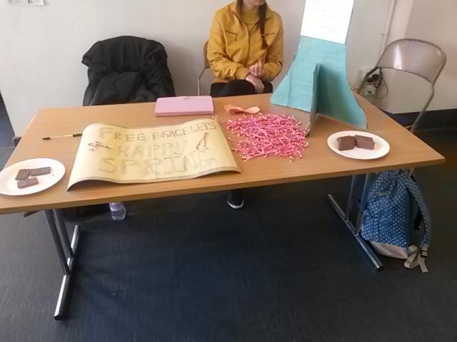 Come find us at the Union lobby to get your good luck martenitsa and a sweet treat!