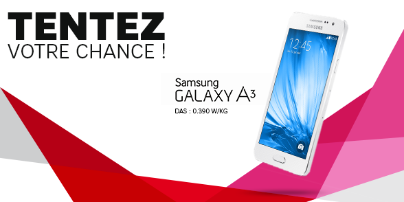 SFR's tweet photo. [Jeu #Concours] RT+Follow pour gagner un @SamsungFR #GalaxyA3 ! http://t.co/fqv5UgXaLu http://t.co/u1M9N5VKDG