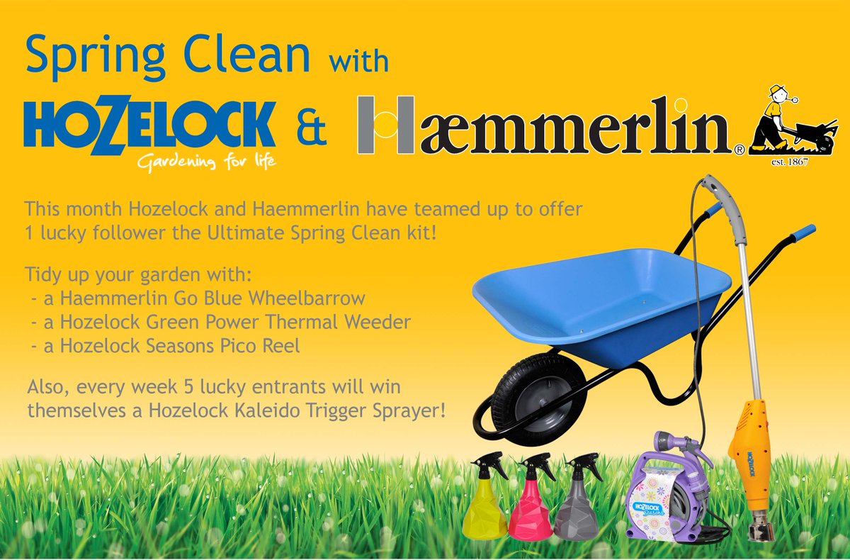 Hozelock's tweet image. #WEDNESDAYWIN -Head on over to our Facebook page to enter this fantastic prize. Follow &amp;amp; RT to win a Kaleido Sprayer