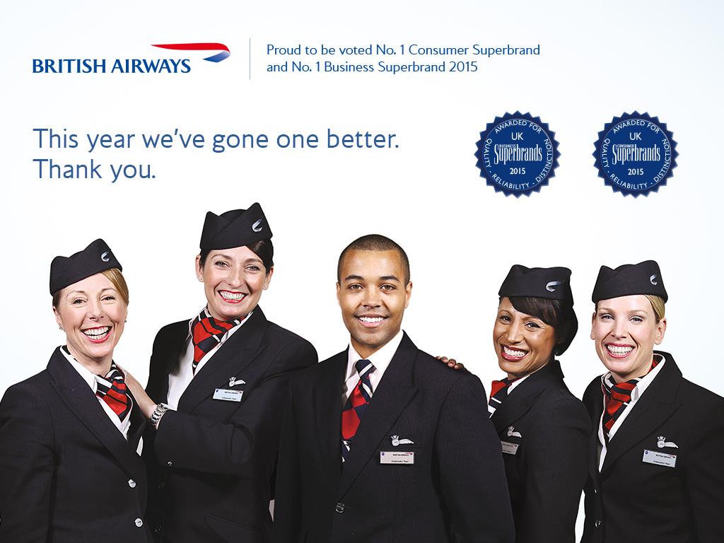 British Airways on Twitter "Thank you to everyone who voted us the UK