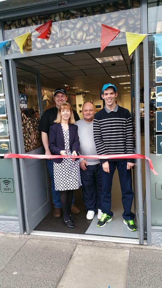 GMRC's tweet photo. We had a fantastic day at the Route 1 opening event on Saturday and our very own Linda got to cut the ribbon... http://t.co/nf3cuDJvGJ