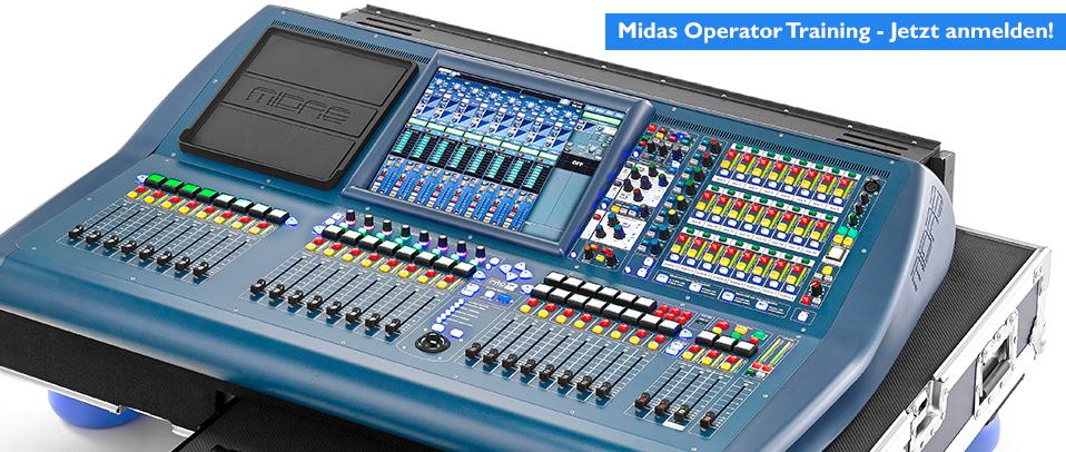 Jetzt noch schnell für das  #Midas Operator Training anmelden! bit.ly/1DvDMGH #midaspro #thomann #mischpult