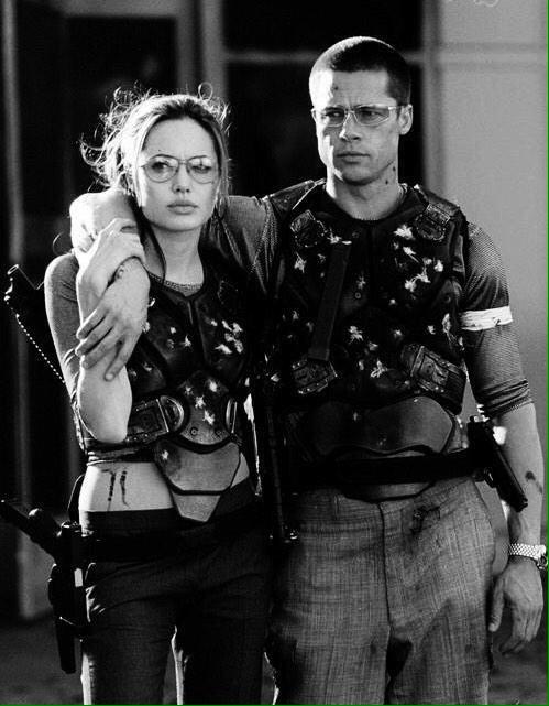 Serial_Shipper's tweet image. Mr. &amp;amp; Mrs. Smith are the hottest 🔥😏