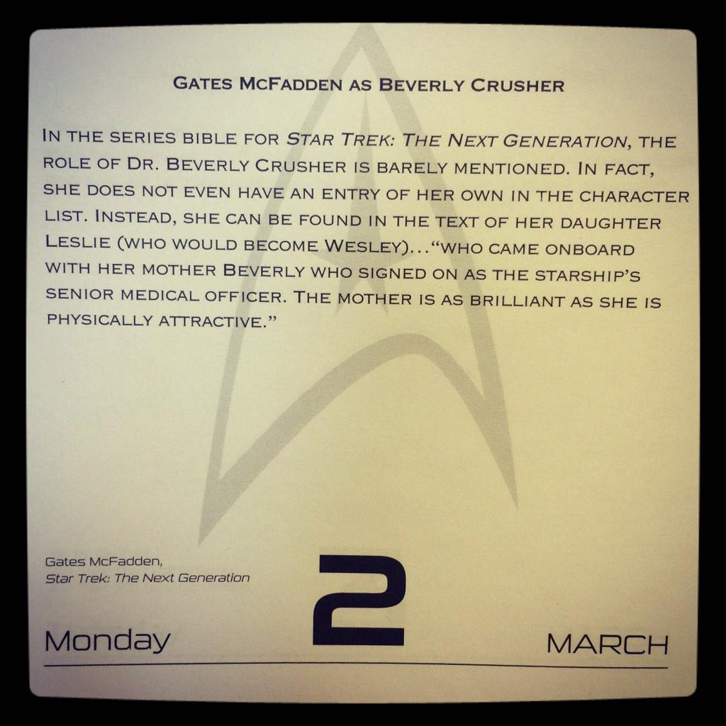 This Day in Trek - March 2, 2015 Happy Birthday !!!   