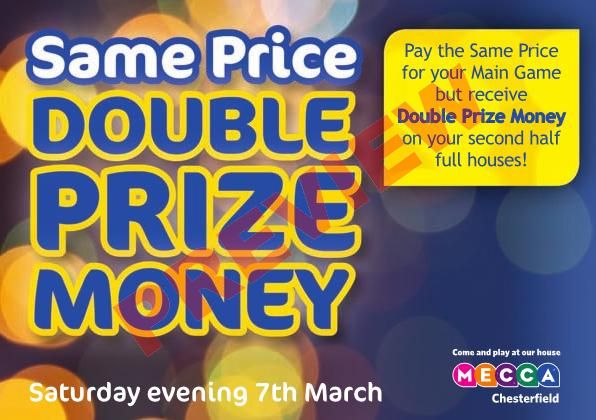 MeccaCF's tweet photo. Double Prize Money, Same Price Saturday Evening (7th March)
 
Optiona extra- £2 National
Saturday Evening- £7 ALL IN http://t.co/UCfFQ5whMH