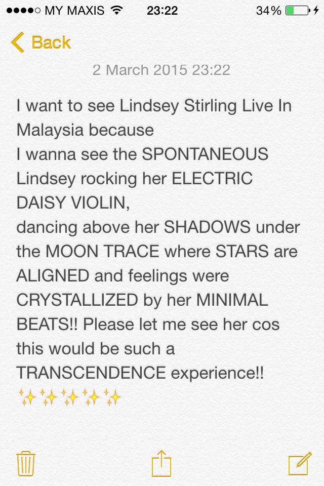 WL_Union's tweet image. #MYLindseyStirling