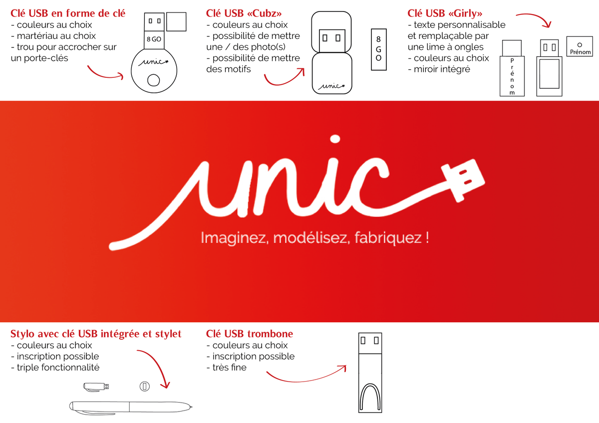 Unic_USB's tweet photo. Et voici une partie de notre plaquette, vous en pensez quoi ? #cle #usb #unic #F4F #idee #design http://t.co/7As1oRulxp